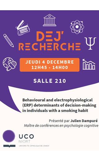 Affiche du Dej'Recherche