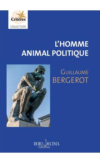 Couverture du livre "L'homme. Animal politique"