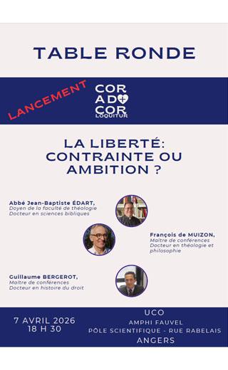 Affiche de la table ronde