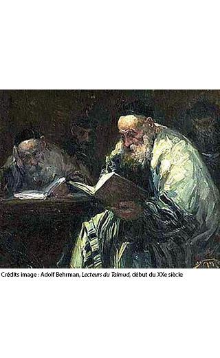 Adolf Behrman, Lecteurs du Talmud, début du XXe siècle