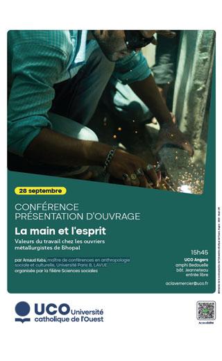 Affiche de la conférence
