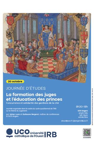 Affiche de la journée d'étude