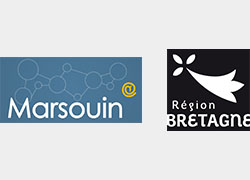 Logo Marsouin et Région Bretagne