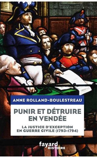 Couverture du livre « Punir en Vendée. La justice d'exception en guerre civile »