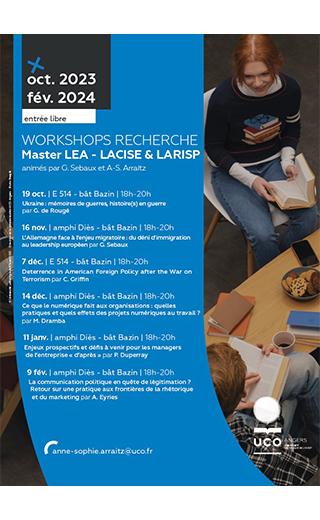 Affiche du workshop