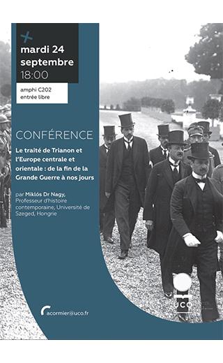 Affiche de la conférence